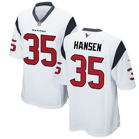 Jake Hansen Houston Texans Nike Game Jersey - White