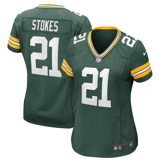 Eric Stokes Green Bay Packers Nike Women's Game Jersey - Green