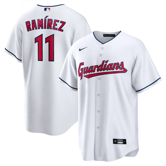 Jos?? Ram??rez Cleveland Guardians Nike Home  Replica Player Jersey - White