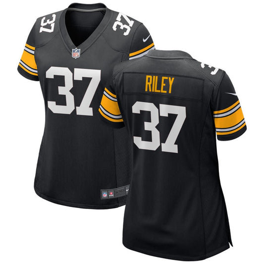 Elijah Riley Pittsburgh Steelers Nike Women's Alternate Game Jersey - Black