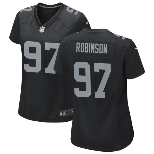 Janarius Robinson Las Vegas Raiders Nike Women's Game Jersey - Black