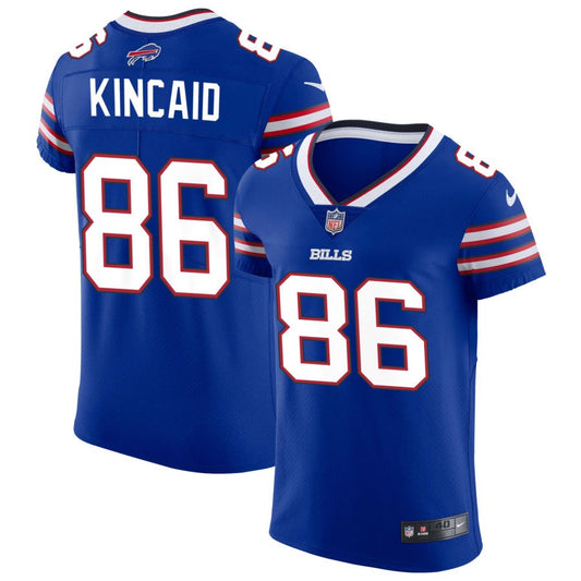 Dalton Kincaid Buffalo Bills Nike Vapor Elite Jersey - Royal