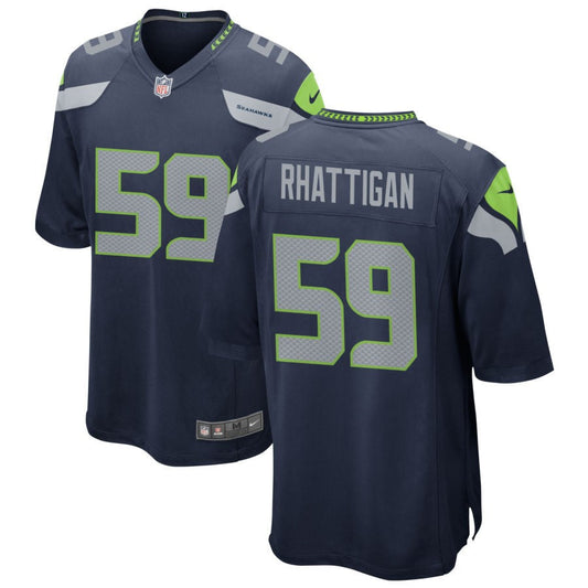 Jon Rhattigan Seattle Seahawks Nike Game Jersey - College Navy