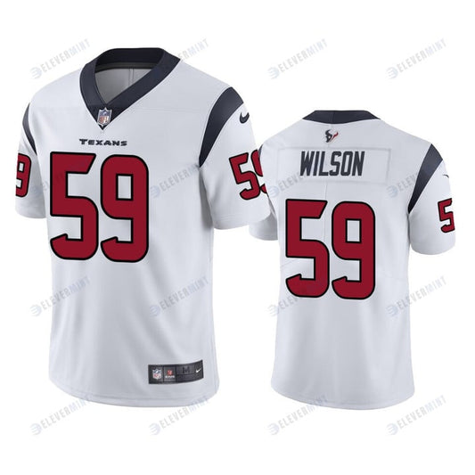 Houston Texans Eric Wilson 59 White Vapor Limited Jersey