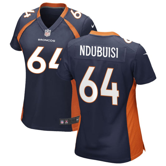 Haggai Ndubuisi Denver Broncos Nike Women's Alternate Game Jersey - Navy