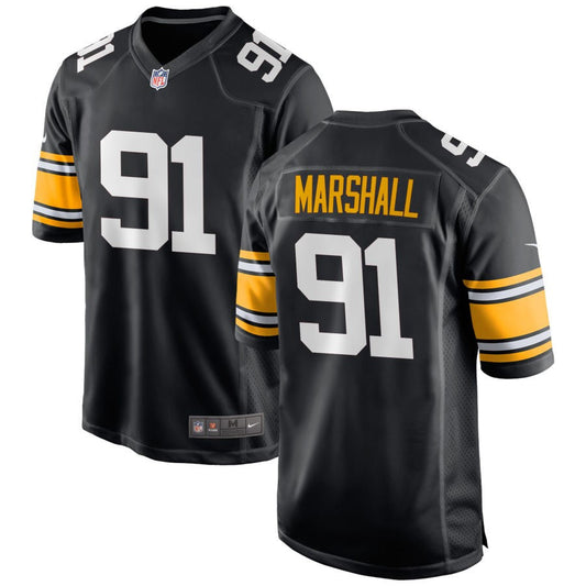 Jonathan Marshall Pittsburgh Steelers Nike Alternate Game Jersey - Black
