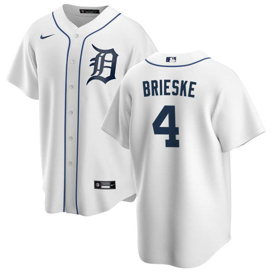 Beau Brieske Detroit Tigers Nike Youth Home Replica Jersey - White