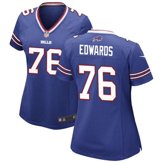 David Edwards Buffalo Bills Nike Women's Game Jersey - Royal