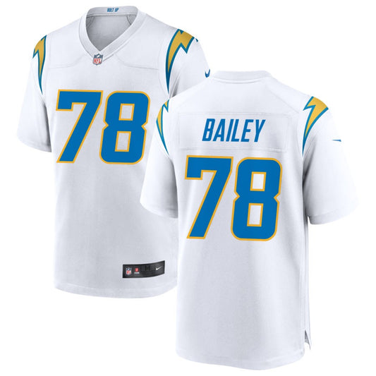 Zack Bailey Los Angeles Chargers Nike Game Jersey - White