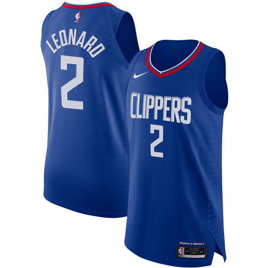 Kawhi Leonard LA Clippers Nike Authentic Jersey - Icon Edition - Royal