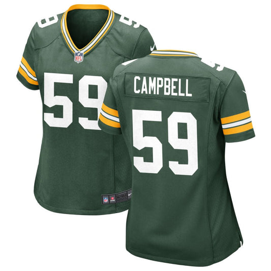 De'Vondre Campbell Green Bay Packers Nike Women's Game Jersey - Green