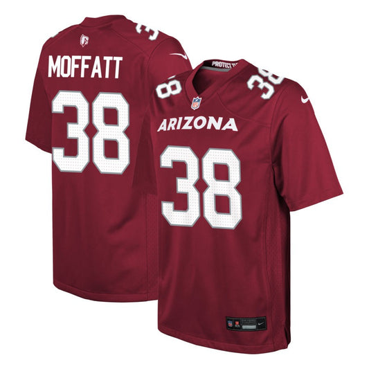 Jovante Moffatt  Arizona Cardinals Nike Youth Game Jersey - Cardinal