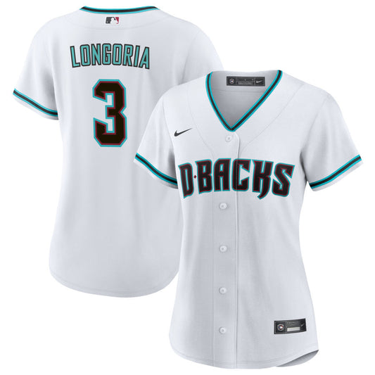 Evan Longoria Arizona Diamondbacks Nike Women's Home Replica Jersey - White