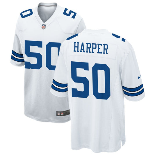 Devin Harper Dallas Cowboys Nike Game Jersey - White