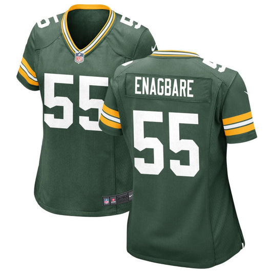 Kingsley Enagbare Green Bay Packers Nike Women's Game Jersey - Green