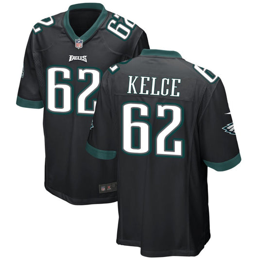 Jason Kelce Philadelphia Eagles Nike Alternate Game Jersey - Black