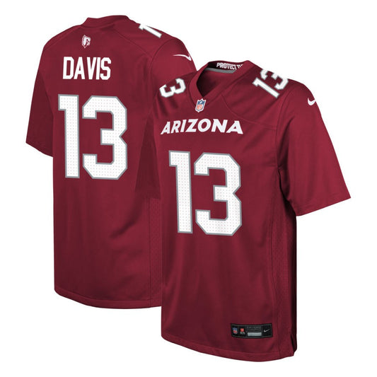 Kaden Davis  Arizona Cardinals Nike Youth Game Jersey - Cardinal