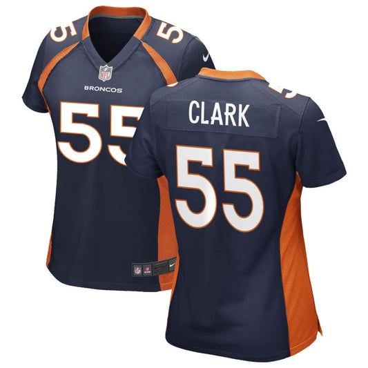 Frank Clark Denver Broncos Nike Women's Alternate Game Jersey - Navy