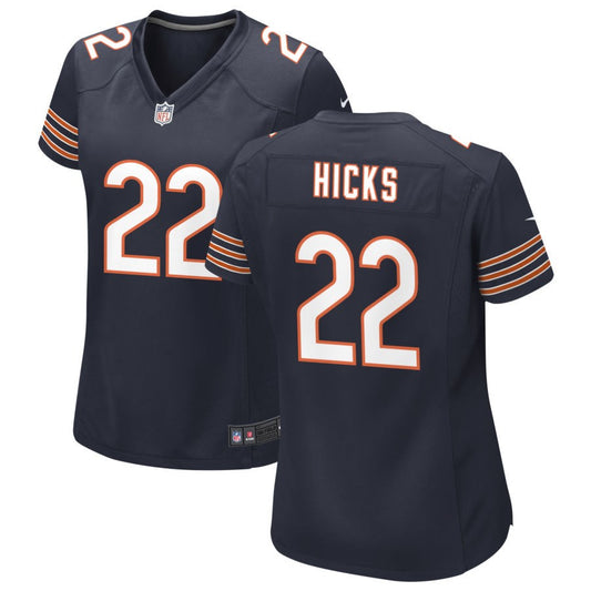 Elijah Hicks Chicago Bears Nike Women's Game Jersey - Navy
