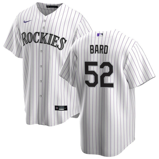 Daniel Bard Colorado Rockies Nike Home Replica Jersey - White