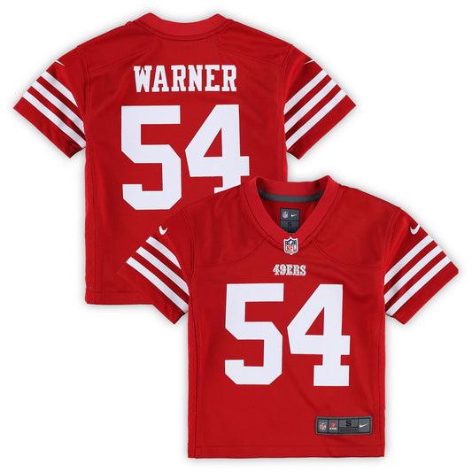 Fred Warner San Francisco 49ers Nike Preschool Game Jersey - Scarlet