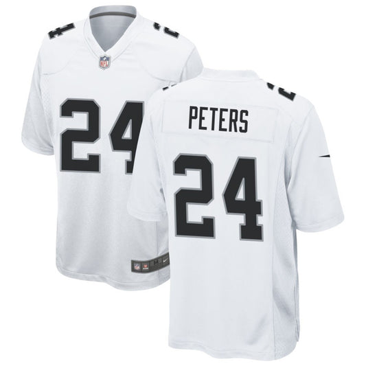 Marcus Peters Las Vegas Raiders Nike Game Jersey - White