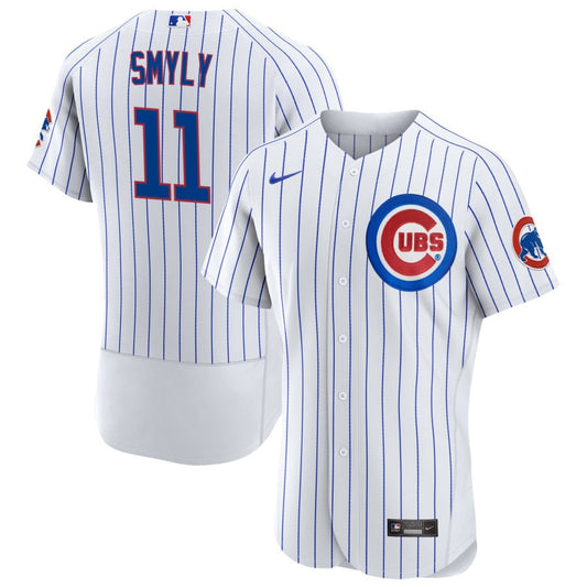 Drew Smyly Chicago Cubs Nike Home Authentic Jersey - White