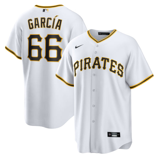 Jarl??n Garc??a Pittsburgh Pirates Nike Home  Replica Player Jersey - White