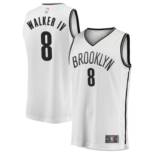 Lonnie Walker IV  Brooklyn Nets Fanatics Branded Youth Fast Break Replica Jersey - Association Edition - White