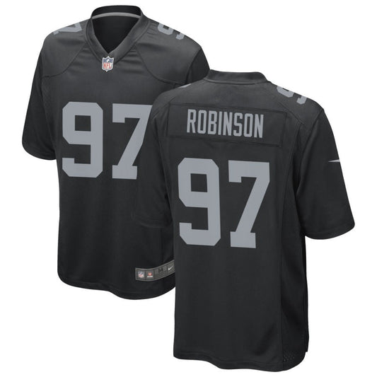 Janarius Robinson Las Vegas Raiders Nike Game Jersey - Black