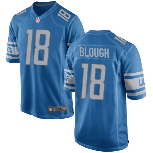 David Blough Detroit Lions Nike Game Jersey - Blue