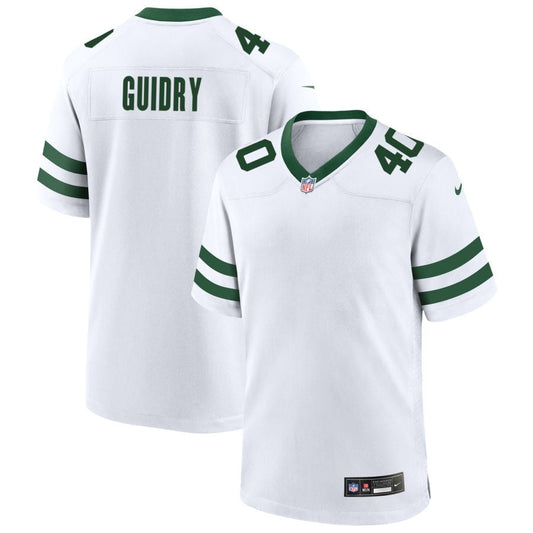 Javelin Guidry New York Jets Nike Legacy Game Jersey - White