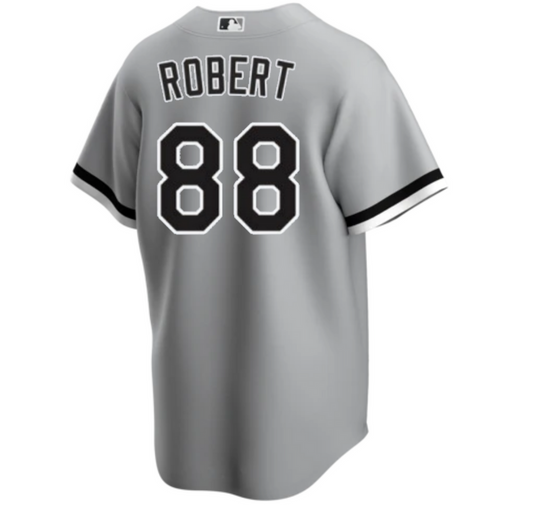 Men's Luis Robert Chicago White Sox Gray Road Replica Team Jersey