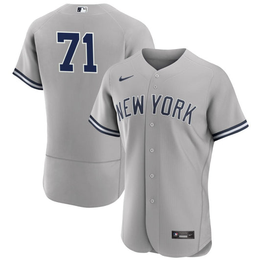 Ian Hamilton New York Yankees Nike Road Authentic Jersey - Gray