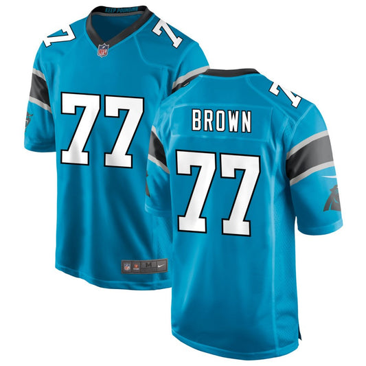 Deonte Brown Carolina Panthers Nike Alternate Game Jersey - Blue
