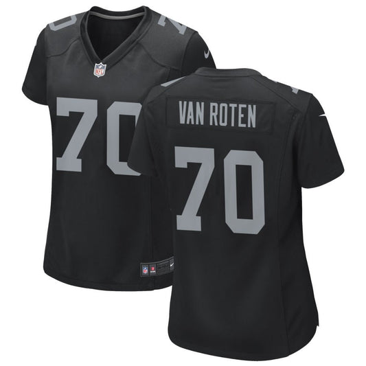 Greg Van Roten Las Vegas Raiders Nike Women's Game Jersey - Black