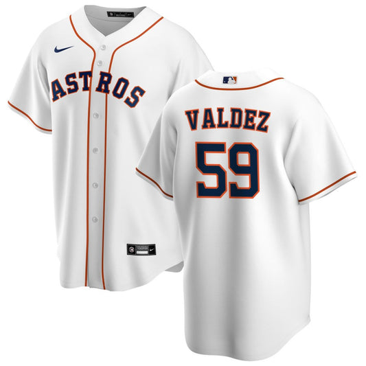 Framber Valdez Houston Astros Nike Youth Home Replica Jersey - White