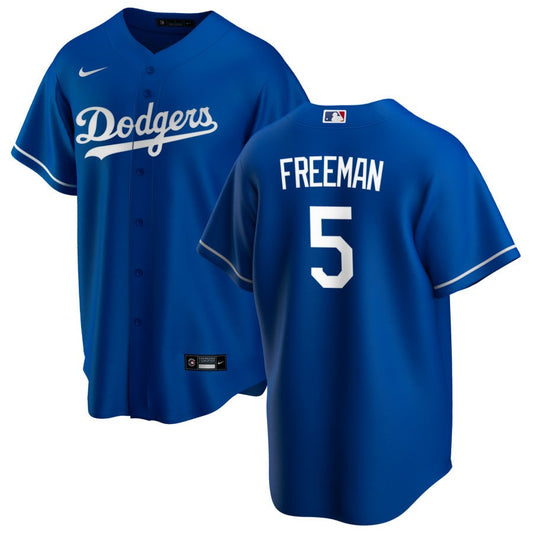 Freddie Freeman Los Angeles Dodgers Nike Alternate Replica Jersey - Royal