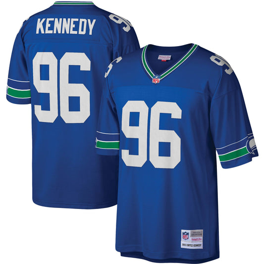 Cortez Kennedy Seattle Seahawks Mitchell & Ness 1993 Legacy Replica Jersey - Royal