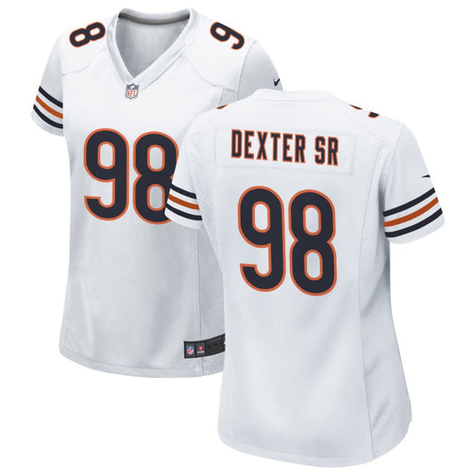 Gervon Dexter Sr Chicago Bears Nike Women's Game Jersey - White