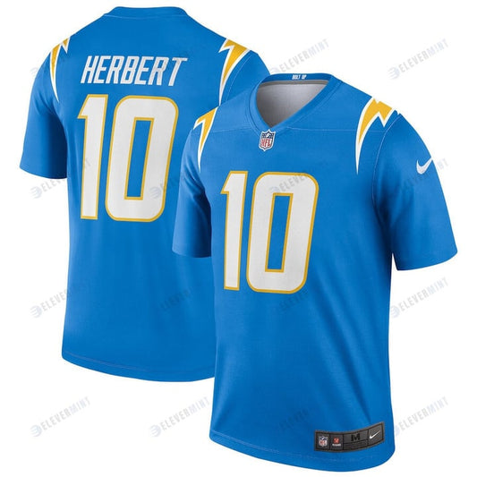 Justin Herbert 10 Los Angeles Chargers Legend Jersey - Powder Blue