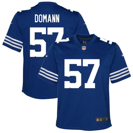 JoJo Domann Indianapolis Colts Nike Youth Alternate Game Jersey - Royal