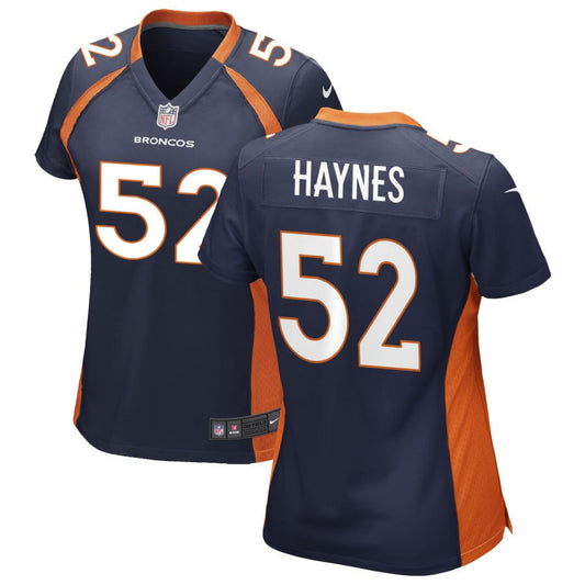 Marcus Haynes Denver Broncos Nike Women's Alternate Game Jersey - Navy
