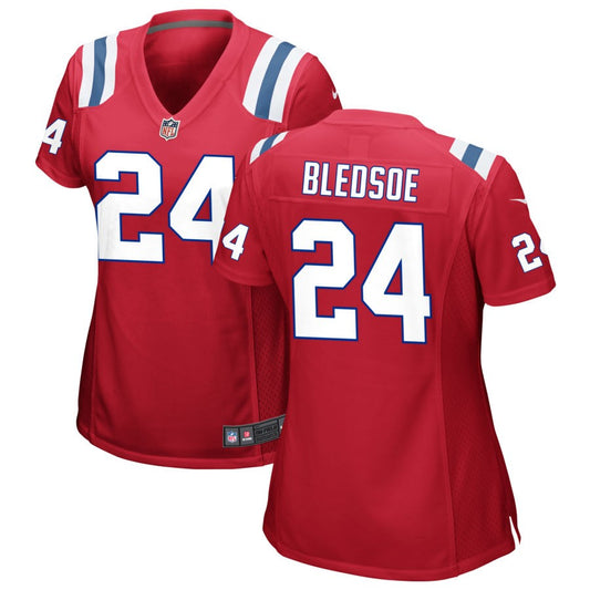 Joshuah Bledsoe New England Patriots Nike Women's Alternate Jersey - Red