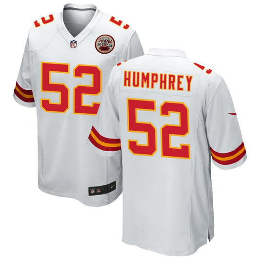 Creed Humphrey Kansas City Chiefs Nike Game Jersey - White