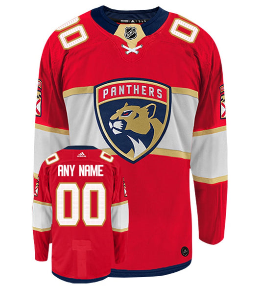 Florida Panthers Adidas Authentic Home NHL Hockey Jersey
