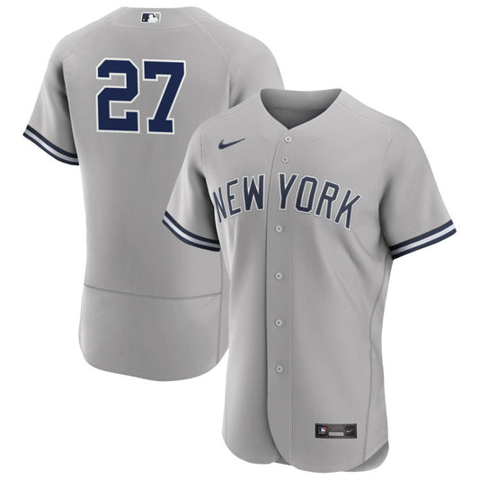 Giancarlo Stanton New York Yankees Nike Road Authentic Jersey - Gray