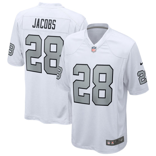 Josh Jacobs Las Vegas Raiders Nike Alternate Game Jersey - White
