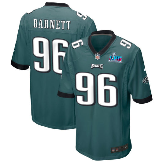 Derek Barnett Philadelphia Eagles Nike Super Bowl LVII Game Jersey - Midnight Green
