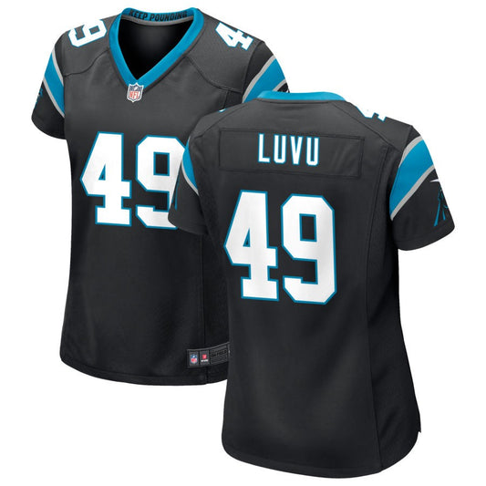 Frankie Luvu Carolina Panthers Nike Women's Game Jersey - Black